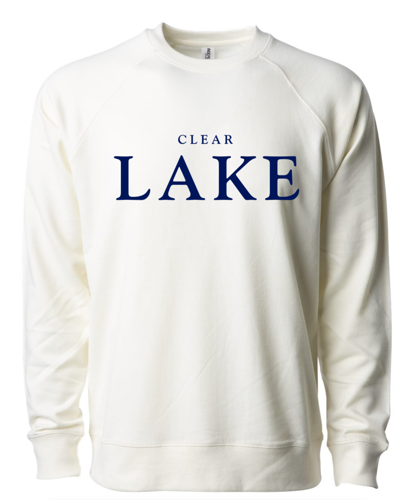 "Clear Lake" Crewneck Sweatshirt Bone