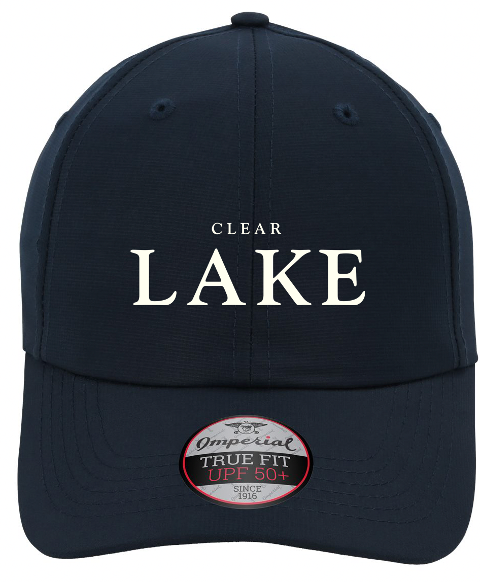 "Clear Lake" The Original Performance Cap Navy