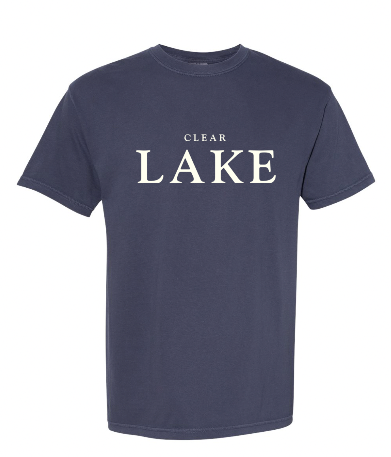 "Clear Lake" T-Shirt Navy