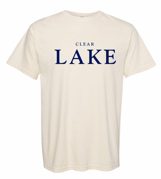 "Clear Lake" T-Shirt Ivory