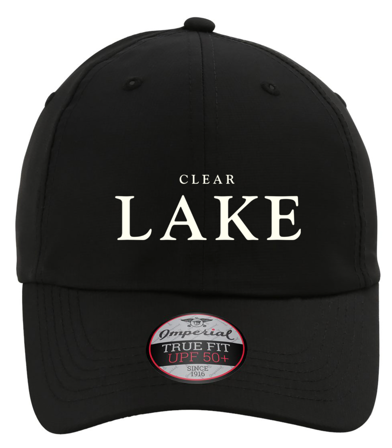 "Clear Lake" The Original Performance Cap Black