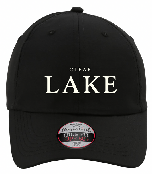 "Clear Lake" The Original Performance Cap Black