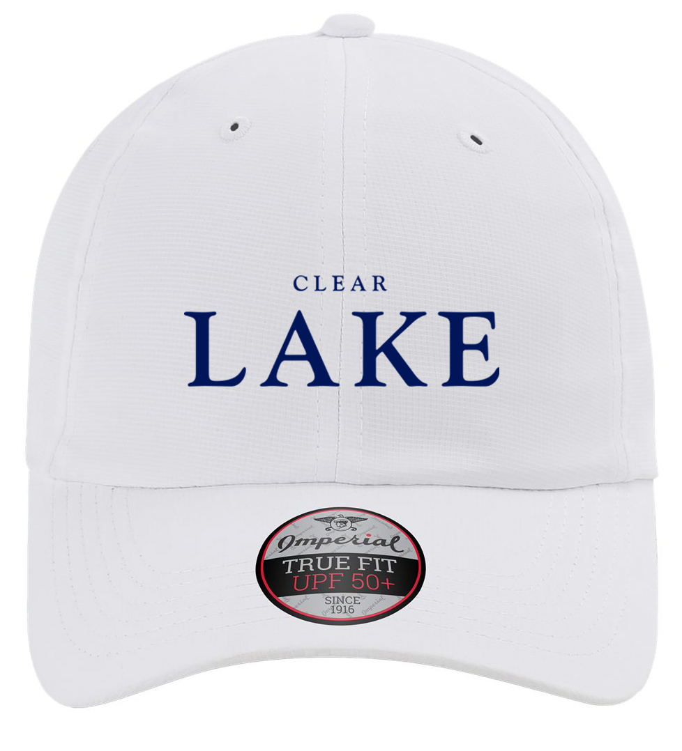 "Clear Lake" The Original Performance Cap White